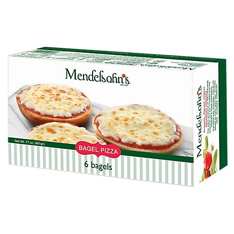 Mendelsohns Pizza Bagels - 17 Oz