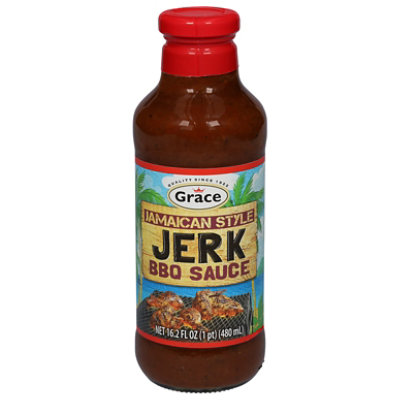 Grace Sauce Jerk BBQ Jamaican Style Bottle - 480 Ml