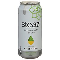 steaz Iced Green Tea Zero Calorie Half & Half Green Tea with Lemonade - 16 Fl. Oz. - Image 3