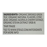steaz Iced Green Tea Zero Calorie Half & Half Green Tea with Lemonade - 16 Fl. Oz. - Image 5