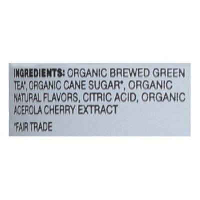 steaz Iced Green Tea Organic Lightly Sweetened Super Fruit - 16 Fl. Oz. - Image 5