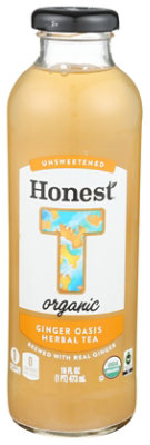 Honest Organic Tea Herbal Iced Gluten Free Ginger Oasis - 16 Fl. Oz. - Image 1