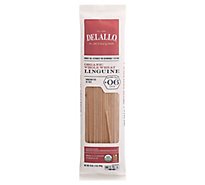 DeLallo Pasta Organic 100% Whole Wheat No. 6 Linguine Pack - 16 Oz