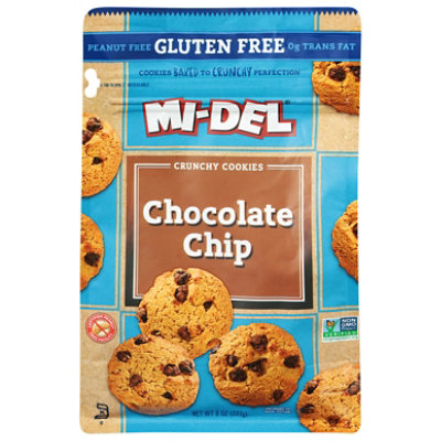 Mi Del Cookies Chocolate Chip Gluten Free - 8 Oz - Image 3