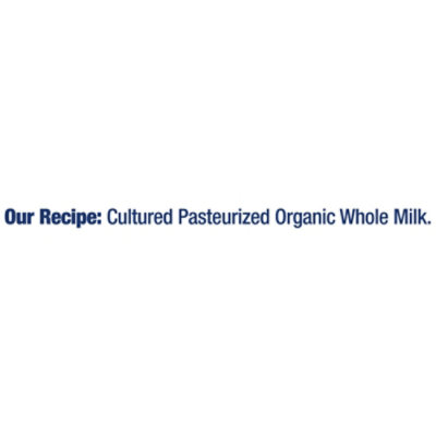 Stonyfield Organic Greek Whole Milk Yogurt Plain - 30 Oz - Image 3