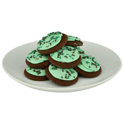 Bakery Cookies Frosted Mint Chocolate - Each - Image 2