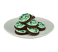 Bakery Cookies Frosted Mint Chocolate - Each