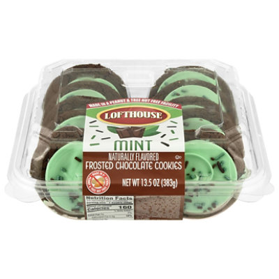 Bakery Cookies Frosted Mint Chocolate - Each
