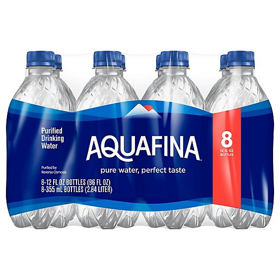 Aquafina Drinking Water Purified - 12 Fl. Oz.