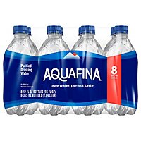 Aquafina Drinking Water Purified - 12 Fl. Oz. - Image 1