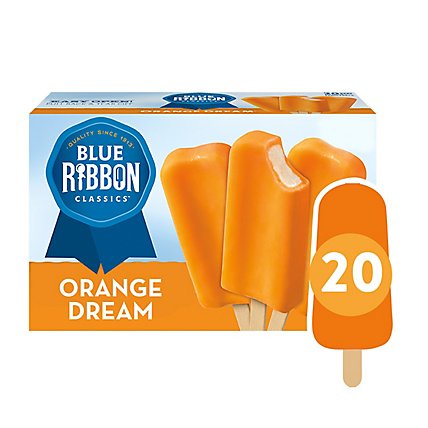 Blue Ribbon Classics Orange Dream Frozen Treat Bar - 20 Count - Image 1