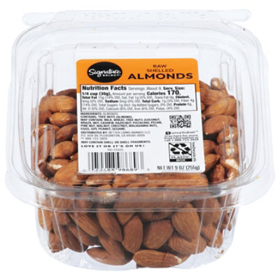 Almonds Raw - 9 Oz