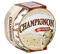 Champignon Triple Cream Mushroom Wheel - 0.50 Lb