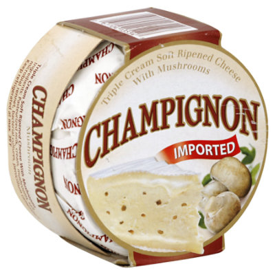 Champignon Triple Cream Mushroom Wheel - 1 Lb