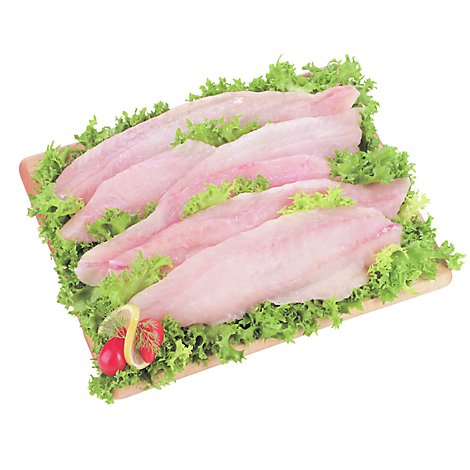 Seafood Counter Fish Cod Fillet Previously Frozen Service Case - 1.50 LB