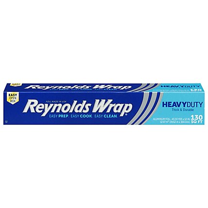 130 Square Feet Reynolds Wrap Heavy Duty Aluminum Foil 
