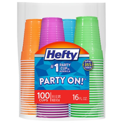 Hefty Everyday Cups 16 Ounce Bag - 100 Count - Image 3