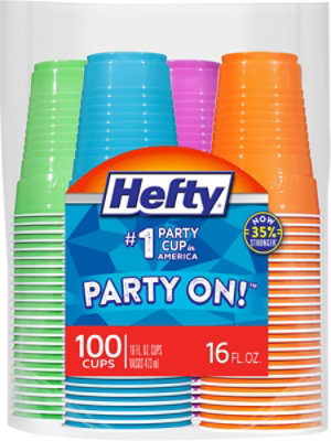 Hefty Everyday Cups 16 Ounce Bag - 100 Count - Image 4