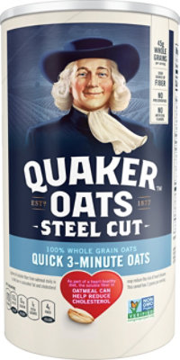 Quaker Oats Steel Cut Quick 3-Minute - 25 Oz - Image 2