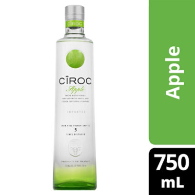 CIROC Apple Vodka Infused with Natural Flavors - 750 Ml - Image 1