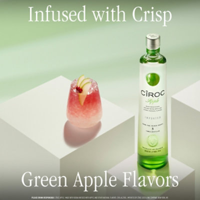 CIROC Apple Vodka Infused with Natural Flavors - 750 Ml - Image 4