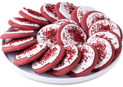 Bakery Red Velvet Cookies 18 Count - Each - Image 1