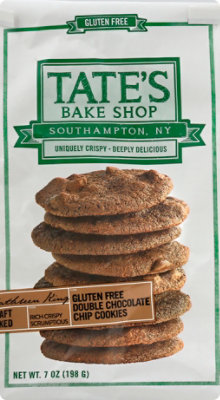 Tates Bake Shop Cookies Gluten Free Double Chocolate Chip - 7 Oz - Image 2
