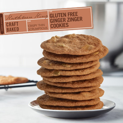 Tate's Bake Shop Gluten Free Ginger Zinger Cookies - 7 Oz