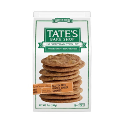 Tate's Bake Shop Gluten Free Ginger Zinger Cookies - 7 Oz - Image 1