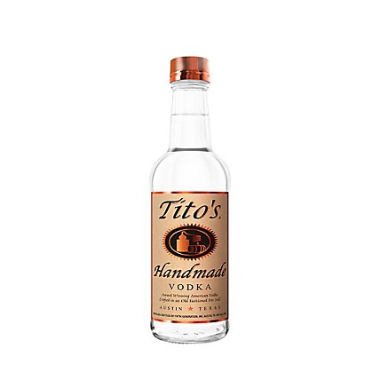 Tito's Handmade Vodka - 375 Ml - Image 1