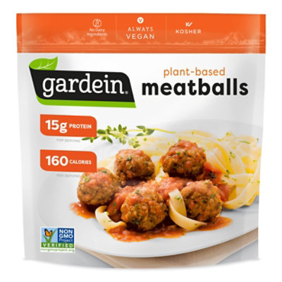 Gardein Plant Based Frozen Meatless Meatballs - 12.7 Oz