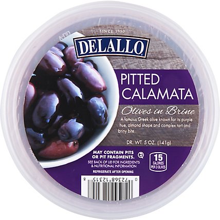 Pitted Calamata Olive Cup - 5 Oz - Image 2