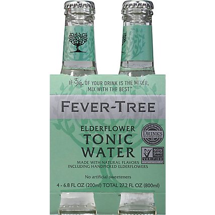Fever-Tree Elderflower Tonic Water - 4-6.8 Fl. Oz. - Image 4