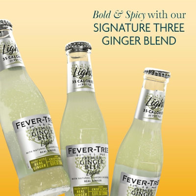 Fever-Tree Ginger Beer Light Soda - 4-6.8 Fl. Oz. - Image 3