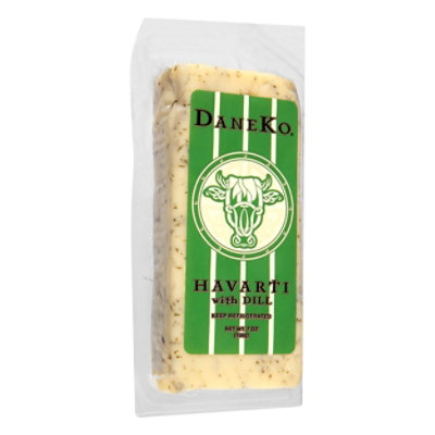 DaneKo Cheese Havarti with Dill - 7 Oz - Image 1