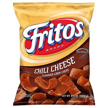 Fritos Corn Chips Flavored Chili Cheese - 9.25 Oz - Image 1