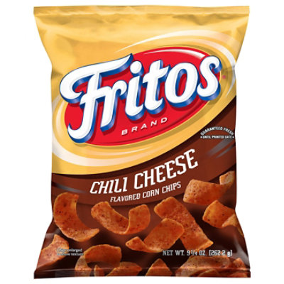 Fritos Corn Chips Flavored Chili Cheese - 9.25 Oz