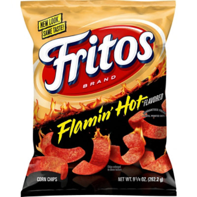 Fritos Corn Chips Flavored Flamin Hot - 9.25 Oz - Image 3