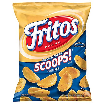 Fritos Scoops! Corn Chips - 9.25 Oz - Image 2