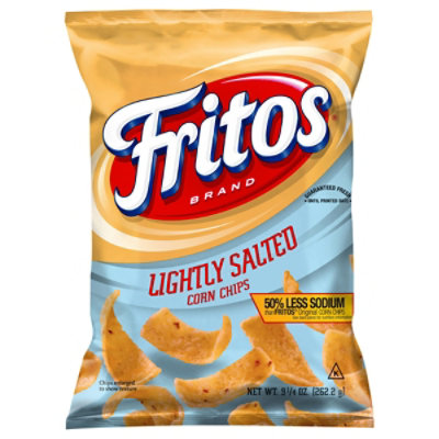 Fritos Corn Chips Flavored Lightly Salted - 9.25 Oz - Image 3