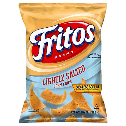 Fritos Corn Chips Flavored Lightly Salted - 9.25 Oz - Image 1