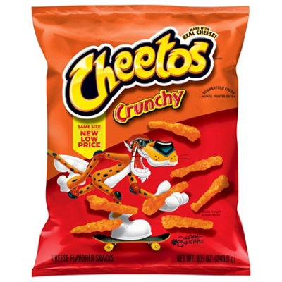 Cheetos Cheese Flavored Crunchy Snacks - 8.5 Oz