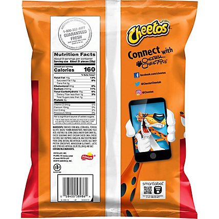 Cheetos Cheese Flavored Crunchy Snacks - 8.5 Oz - Image 6