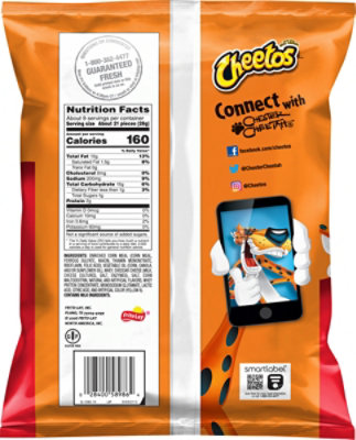 Cheetos Cheese Flavored Crunchy Snacks - 8.5 Oz - Image 5