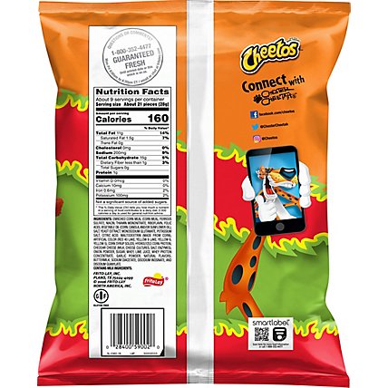 CHEETOS Snacks Cheese Flavored Flamin Hot Limon - 8.5 Oz - Image 3