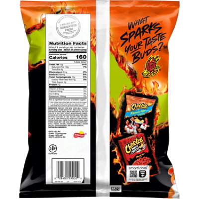 CHEETOS Snacks Cheese Flavored Flamin Hot Limon - 8.5 Oz - Image 7