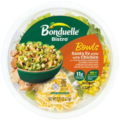 Bonduelle Bistro Santa Fe Salad Bowl with Chicken - 6.25 Oz