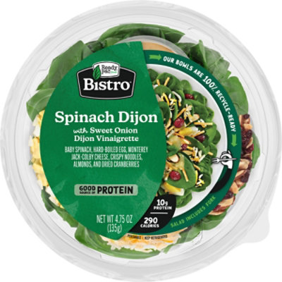 Bonduelle Bistro Spinach Dijon Salad Bowl - 4.75 Oz - Image 1