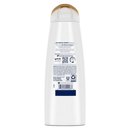 Dove Nutritive Solutions Shampoo Anti Frizz Oil Therapy - 12 Oz - Image 5