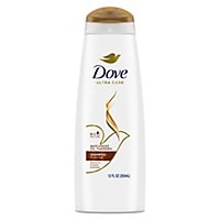 Dove Nutritive Solutions Shampoo Anti Frizz Oil Therapy - 12 Oz - Image 2